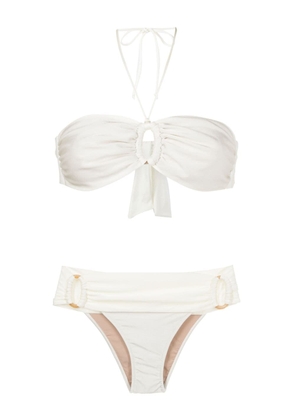 Adriana Degreas ring-detail bikini - White