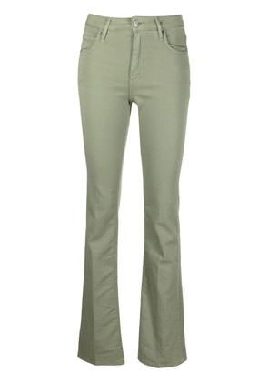 Haikure slim-cut low-rise jeans - Green