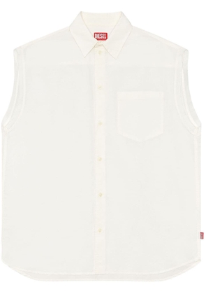 Diesel S-Simens sleeveless shirt - White