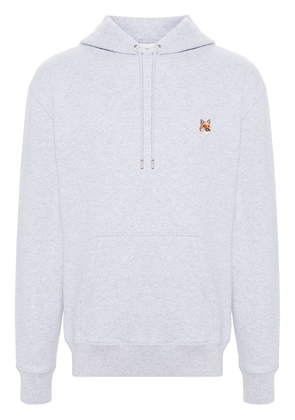 Maison Kitsuné Fox Head cotton hoodie - Grey