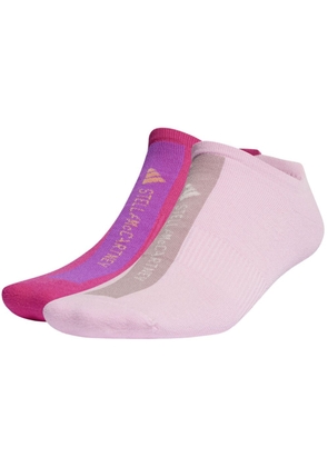 adidas by Stella McCartney logo-print socks (set of two) - Pink