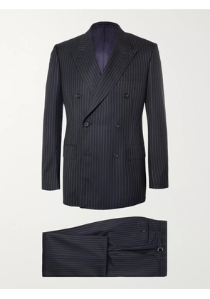 Kingsman - Harry's Navy Pinstriped Super 120s Wool Suit - Men - Blue - IT 46