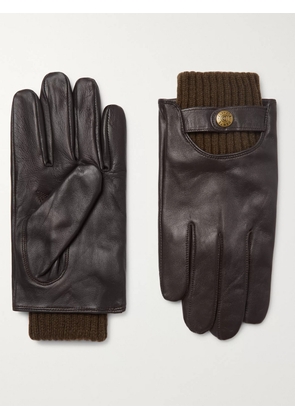 Dents - Buxton Touchscreen Leather Gloves - Men - Brown - M