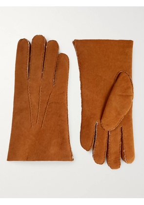 Hestra - Shearling Gloves - Men - Brown - 8