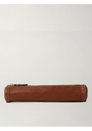 Métier - Leather Pencil Case - Men - Brown