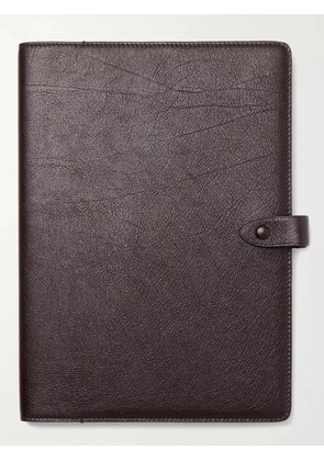 Métier - Full-Grain Leather Notebook - Men - Brown