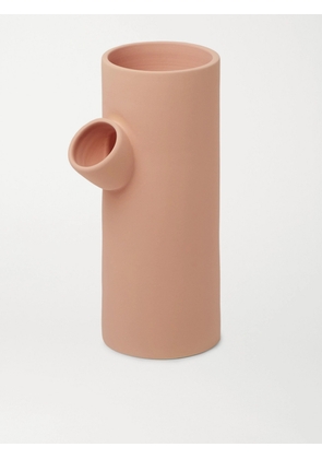 Pieces - Hydrangea Ceramic Vase - Men - Orange