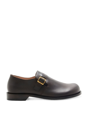 Loewe Leather Campo Monk Shoes