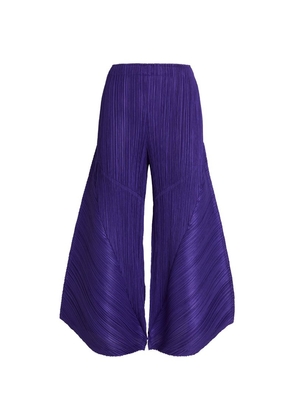 Pleats Please Issey Miyake Thicker Bottoms 2 Flared Trousers