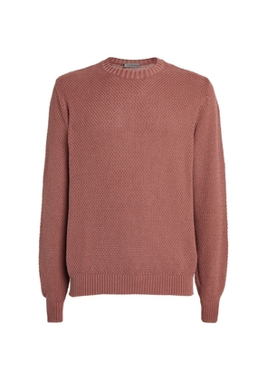 Corneliani Textured Cotton Sweater
