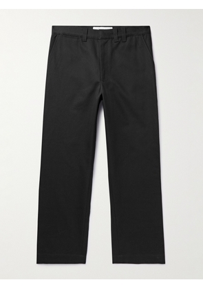 Randy's Garments - Straight-Leg Cotton-Twill Trousers - Men - Black - UK/US 30