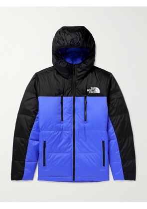 The North Face - Himalayan Logo-Embroidered Quilted Ripstop Down Jacket - Men - Blue - XS