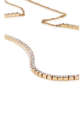 Savolinna Jewelry - Be Spiked 18K Yellow Gold Diamond Necklace - Gold - OS - Moda Operandi - Gifts For Her