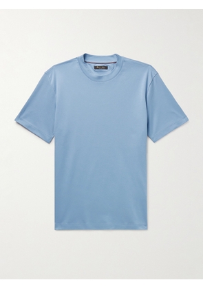 Loro Piana - Cotton-Jersey T-Shirt - Men - Blue - M