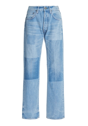 Made In Tomboy - Slyvie Rigid Low-Rise Boyfriend Jeans - Light Wash - 29 - Moda Operandi