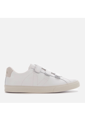 Veja Women's 3-Lock Leather Trainers - Extra White - UK 6
