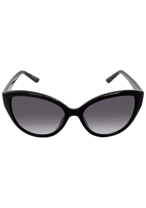 Calvin Klein Grey Gradient Cat Eye Ladies Sunglasses CK19536S 001 55