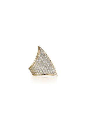 Savolinna Jewelry - Maxi Ergo 18k Yellow Gold Diamond Single Ear Cuﬀ - Gold - OS - Moda Operandi - Gifts For Her