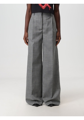 Trousers MSGM Woman colour Grey