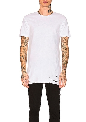 Ksubi Sioux Tee in White - White. Size S (also in ).