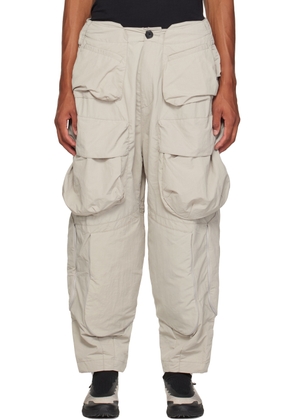 Archival Reinvent Beige Switchable Cargo Pants