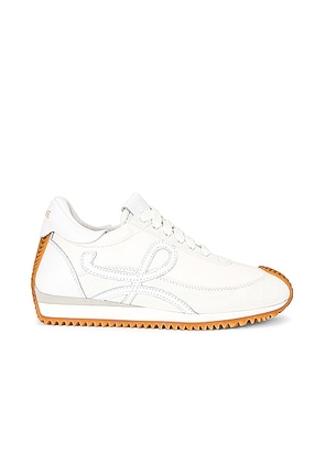 Loewe Flow Runner Sneaker in Soft White - White. Size 41 (also in 38).