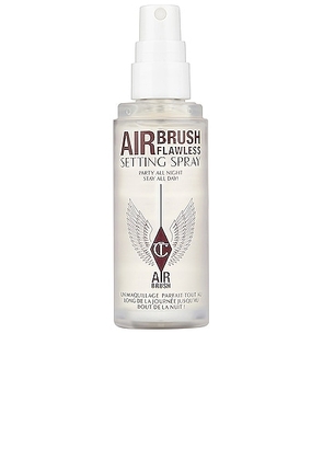 Charlotte Tilbury Travel Airbrush Flawless Finish Setting Spray in N/A - Beauty: NA. Size all.