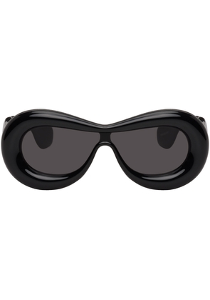 LOEWE Black Inflated Mask Sunglasses