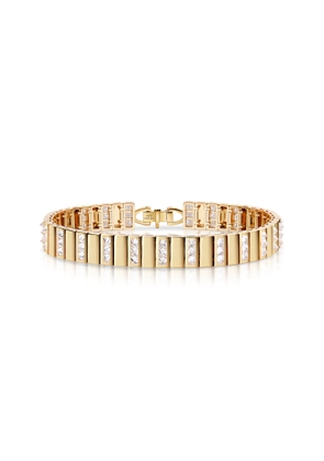 Savolinna Jewelry - Be Spiked 18k Yellow Gold Diamond Tennis Bracelet - Gold - 18 - Moda Operandi - Gifts For Her