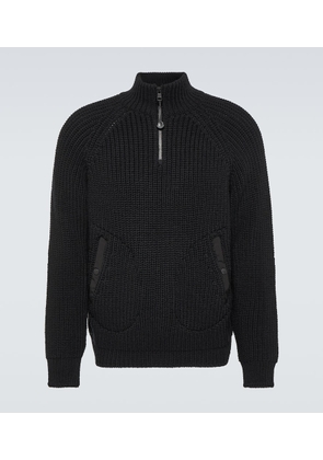 Moncler Genius x Pharrell Williams wool half-zip sweater