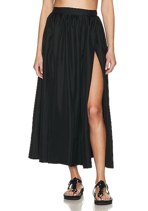 ASCENO Coco Skirt in Black - Black. Size L (also in ).