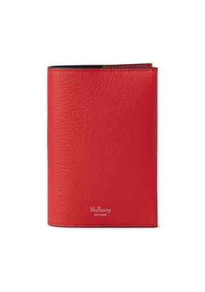 Mulberry Passport Slip - Hibiscus Red