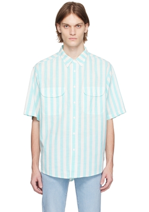 Levi's Blue & White Skate Shirt