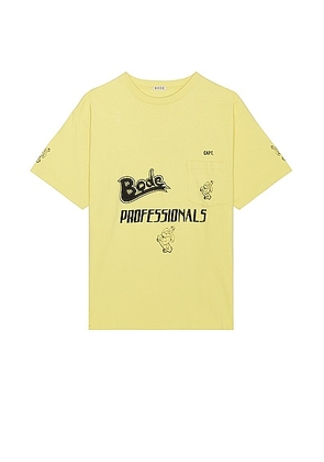 BODE Bode Professionals T-shirt in Yellow - Yellow. Size L (also in M).