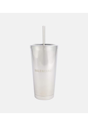 Balenciaga Logo stainless steel travel cup
