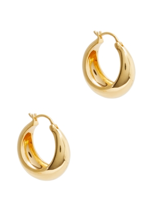 Daphine Oli Bubble 18kt Gold-plated Hoop Earrings