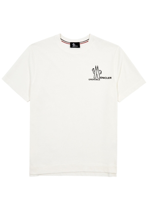 Moncler Grenoble Day-Namic Logo Cotton T-shirt - White