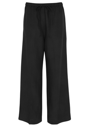 Totême Wide-leg Trousers - Black - 38 (UK10 / S)