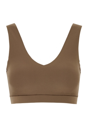 Chantelle Soft Stretch Padded Soft-cup bra - Brown