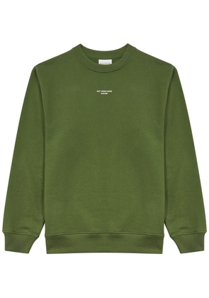 DRÔLE DE Monsieur Logo-print Cotton Sweatshirt - Green - M