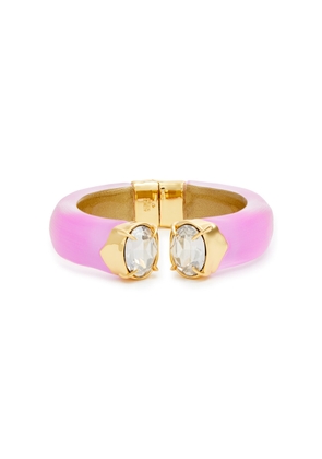 Alexis Bittar Bonbon Lucite and 14kt Gold-plated Bracelet - Pink