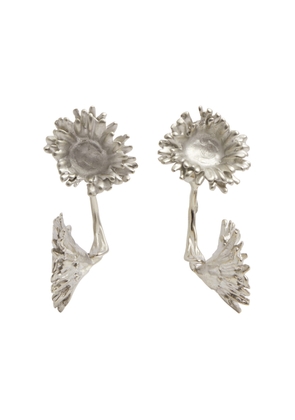 Marni Daisy Drop Earrings - Silver