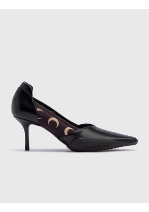 Rubber Outsole Leather Pumps