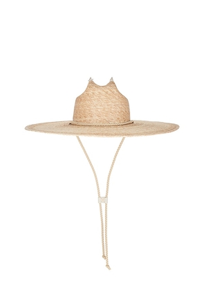 Cleobella Leon Palm Hat in Beige. Size XS/S.