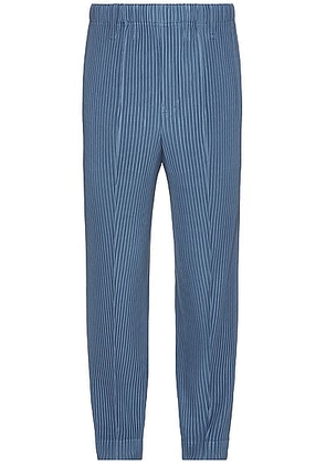 Homme Plisse Issey Miyake Compleat Trousers in Blue Grey - Blue. Size 1 (also in 2, 3).