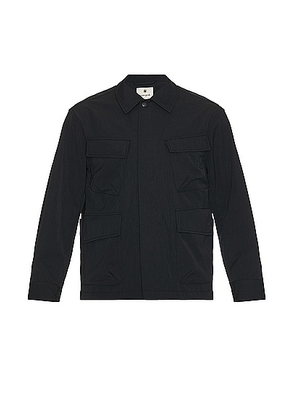 Snow Peak Takibi Weather Cloth Jacket in Black - Black. Size M (also in L, S, XL/1X).