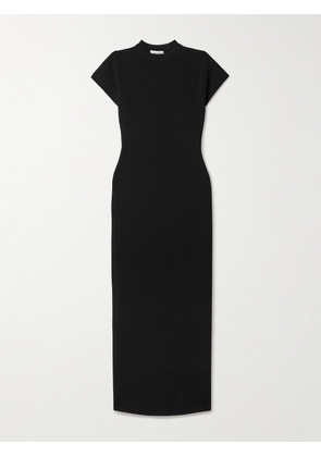 FFORME - Saiba Ribbed-knit Midi Dress - Black - x small,small,large