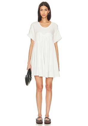 Free People Catalina Mini Dress In Ivory in Ivory. Size L, S, XS.