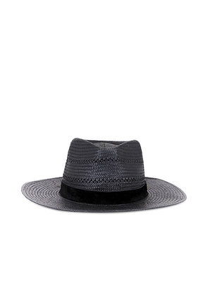 Hemlock Hat Co Nova Fedora Hat in Black. Size M, S.