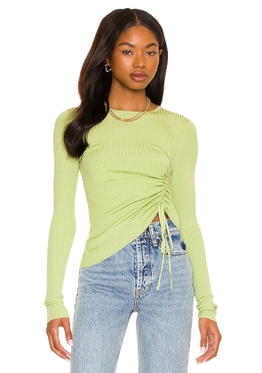 Song of Style Mick Sweater in Green. Size XS, XXS.